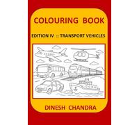 Colouring Book: Transport Vehicles