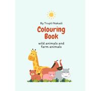 Colouring Book: Wild animals and Farm animals