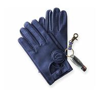 COLOURLINX Guantes de conducción de cuero para hombre, de piel de cordero auténtica, suaves, sin forro, retro, clásico, para coche, bicicleta, deportes, elegantes guantes de chofer de piel auténtica