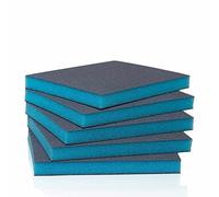 COLOURLOCK Almohadillas de lijado para piel para alisar las zonas ásperas antes de la reparación de cuero (juego de 5)