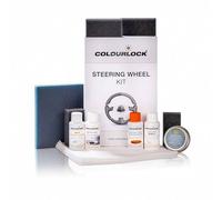COLOURLOCK Kit restauración para Volantes de Cuero/Piel F034 (Negro), Limpia, Restaurar el Color y Protege el Cuero de los Volantes