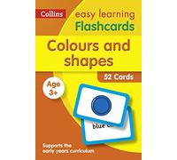 Colours and Shapes Flashcards: Ideal for home learning (Collins Easy Learning Preschool)