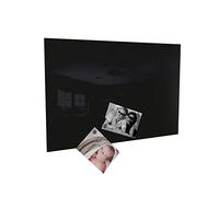 Colours-Manufaktur Pizarra magnética con 4 imanes, color negro, 60 x 90 cm