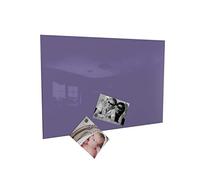 Colours-Manufaktur Pizarra magnética con 4 imanes (lila/lila, 50 x 80 cm)