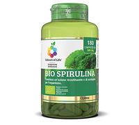 Colours Of Life Colours of Life Bio Spirulina - Integratore di Spirulina platensis da Agricoltura Biologica 180 compresse - 90 g