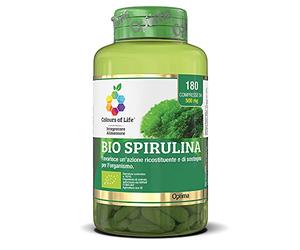 Colours Of Life Colours of Life Bio Spirulina - Integratore di Spirulina platensis da Agricoltura Biologica 180 compresse - 90 g