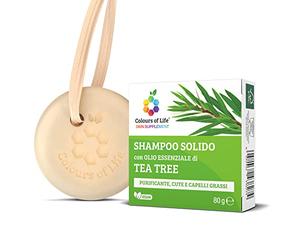 Colours of Life SKIN SUPPLEMENT Champù Solido Tea Tree 80g