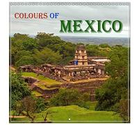 COLOURS OF MEXICO (Calendar 2026 12" x 24" / 30 x 60 cm (abierto)) CALVENDO 12 Month Wall Calendar