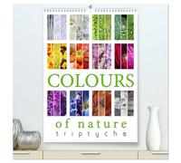 Colours of Nature - Triptycha (High Quality Premium Wall Calendar 2027 DIN A2 portrait),CALVENDO 12 Month Wall Calendar: The colours of nature displayed at its best