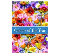 Colours of the Year (Wall Calendar 2027 DIN A3 portrait), CALVENDO 12 Month Wall Calendar: Triple flower dreams in perfect color harmony