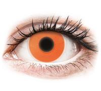 ColourVUE Crazy Glow Orange - sin graduación (2 lentillas)