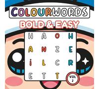 Colourwords: Bold and Easy Bakery Word Search