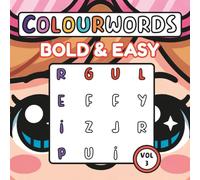 ColourWords: Bold and easy Travel Word Search book for all ages