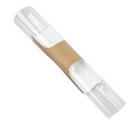 Colpac Paquete de sándwich de baguette Kraft con clip de cierre (paquete de 500)