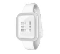 Colpharma Pulseras antimosquitos 2 en 1 Double Defence - Protección natural contra mosquitos, ajustable para adultos y niños, larga duración, ideal para viajes, camping y exteriores (blanco, única)