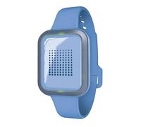 Colpharma Pulseras antimosquitos 2 en 1 Double Defence - Protección natural contra mosquitos, ajustable para adultos y niños, larga duración, ideal para viajes, camping y exteriores (azul, única)