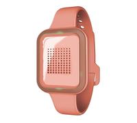 Colpharma Pulseras antimosquitos 2 en 1 Double Defence - Protección natural contra mosquitos, ajustable para adultos y niños, larga duración, ideal para viajes, camping y exteriores (coral, única)