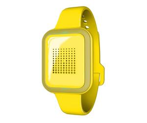 Colpharma Pulseras antimosquitos 2 en 1 Double Defence - Protección natural contra mosquitos, ajustable para adultos y niños, larga duración, ideal para viajes, camping y exteriores (amarillo, única)
