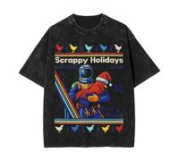 COLseller Camiseta ARC Raiders con Efecto Vintage Desgastado | Estampado Gráfico Retro para Gamers Y Fans (5,L)