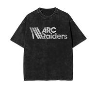 COLseller Camiseta ARC Raiders con Efecto Vintage Desgastado | Estampado Gráfico Retro para Gamers Y Fans (12,S)