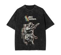 COLseller Camiseta ARC Raiders con Efecto Vintage Desgastado | Estampado Gráfico Retro para Gamers Y Fans (23,3XL)