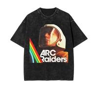 COLseller Camiseta ARC Raiders con Efecto Vintage Desgastado | Estampado Gráfico Retro para Gamers Y Fans (13,S)
