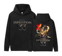 COLseller Expedition 33 Sudadera con Capucha | Clair Obscur Estampado Unisex, Algodón Cómodo (Continúa,L)