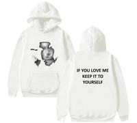 COLseller Sudadera Ethel Cain Merch Oversized Unisex | Hoodie con Estampado Tour | Loose Fit para Mujer Y Hombre (Blanco,3XL)