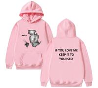 COLseller Sudadera Ethel Cain Merch Oversized Unisex | Hoodie con Estampado Tour | Loose Fit para Mujer Y Hombre (Rosado,M)