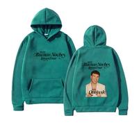 COLseller Sudadera Quevedo | Merch Tour Buenas Noches 2025 | Unisex Hiphop Manga Larga Estilo Casual (4,XL)