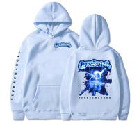 COLseller Sudadera The Offspring Supercharged | Sudadera con Capucha Oficial | Estampado Gráfico Unisex (Azul,S)