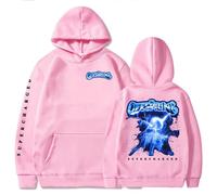 COLseller Sudadera The Offspring Supercharged | Sudadera con Capucha Oficial | Estampado Gráfico Unisex (Rosado,S)