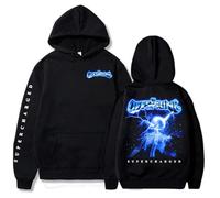 COLseller Sudadera The Offspring Supercharged | Sudadera con Capucha Oficial | Estampado Gráfico Unisex (Negro,3XL)