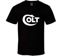 Colt Firearms Men Camiseta Camiseta 1911 Grips Python Hunting Beretta, Negro , XL