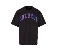 Colucci Camiseta 'College' zafiro / azul real / lila claro / negro M zafiro / azul real / lila claro / negro