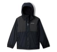 Columbia Rainy Trails Ii Fleece Lined Jacket youth boys black, black slub S