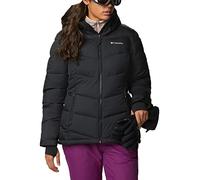 Columbia Abbott Peak Insulated Jacket, Chaqueta De Esquí para Mujer, Black, Talla XL