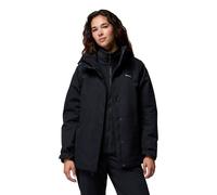 COLUMBIA Abrigo largo con cremallera, para pleno invierno. Color Negro