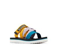 Columbia Alava Slide sandalias para Mujer, Amarillo (Golden Yellow x Snowcap), 36 EU