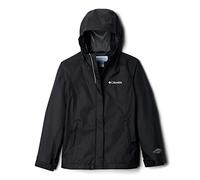 Columbia Arcadia Jacket, Chubasquero Impermeable para Niñas, Black, Talla S