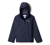 Columbia Arcadia Jacket, Chubasquero Impermeable para Niñas, Nocturnal, Talla M