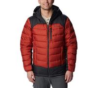 Columbia Autumn Park Down Hooded Jacket Chaqueta, Hombre, Rojo urdimbre, tiburón, X-Large