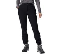 Columbia Back Beauty - Pantalón cálido de Softshell para Mujer, Pantalones de Senderismo de Tejido Softshell, Color Negro, Talla W6/R