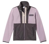 Columbia Chaqueta de forro polar con cremallera completa, unisex, Back Bowl 2, chaqueta de forro polar con cremallera completa, morado pizarra, tiburón, piedra oscura, talla S