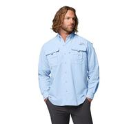 Columbia Bahama II - Camisa de Manga Larga para Hombre, Vela 2024, 3X