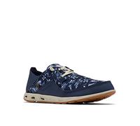Columbia Bahama Vent PFG - Zapato de Barco Relajado con Encaje para Hombre, Collegiate Navy/Mango, 48 EU