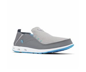 Columbia Bahamatm Vent PFG - Mocasín para Hombre, Ti Titanio Piscina, 44.5 EU