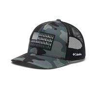 Columbia Bandera de árbol Unisex de Malla, Cierre a presión, tamaño Mediano, Black Mod Camo, Talla única