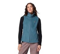 Columbia Benton Springs - Chaleco de forro polar para mujer, color azul claro, talla XS
