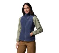 Columbia Benton Springs - Chaleco de forro polar para mujer, color nocturno, talla M